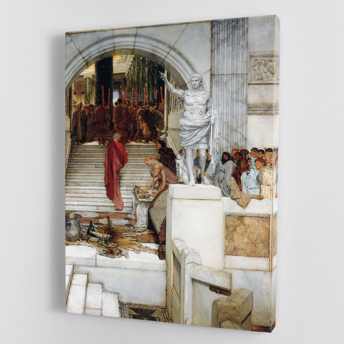 After the Audience by Alma Tadema Canvas Print or Poster - Canvas Art Rocks - 1