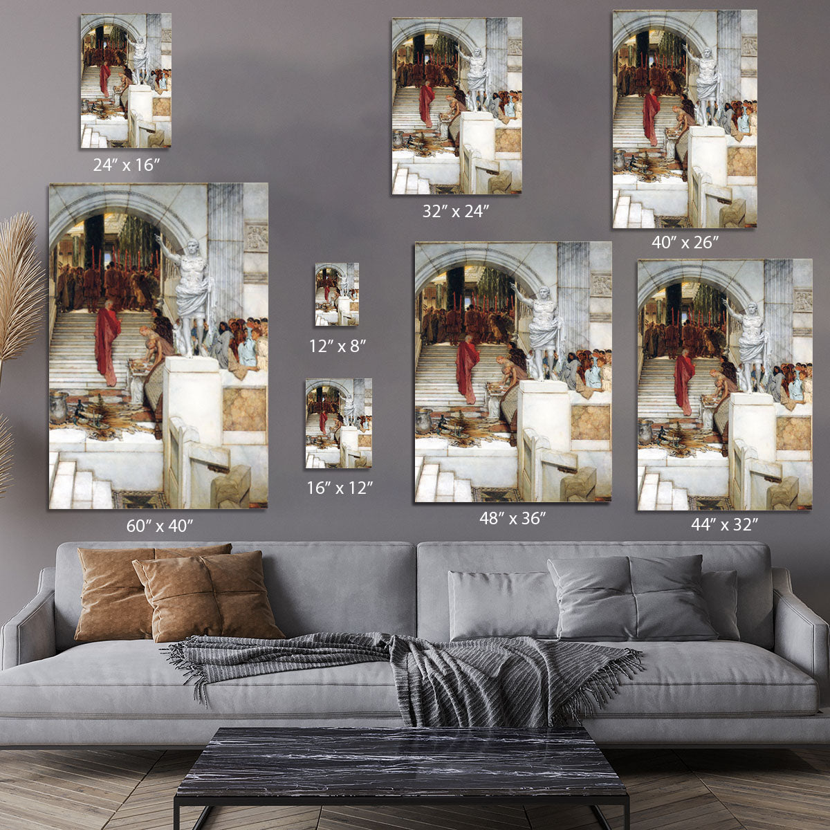 After the Audience by Alma Tadema Canvas Print or Poster - Canvas Art Rocks - 7