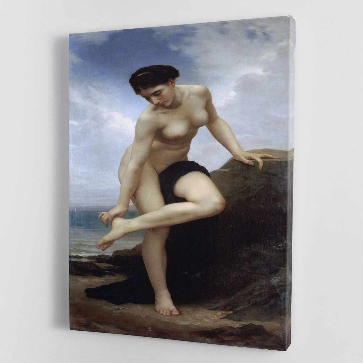 After the Bath By Bouguereau Canvas Print or Poster - Canvas Art Rocks - 1