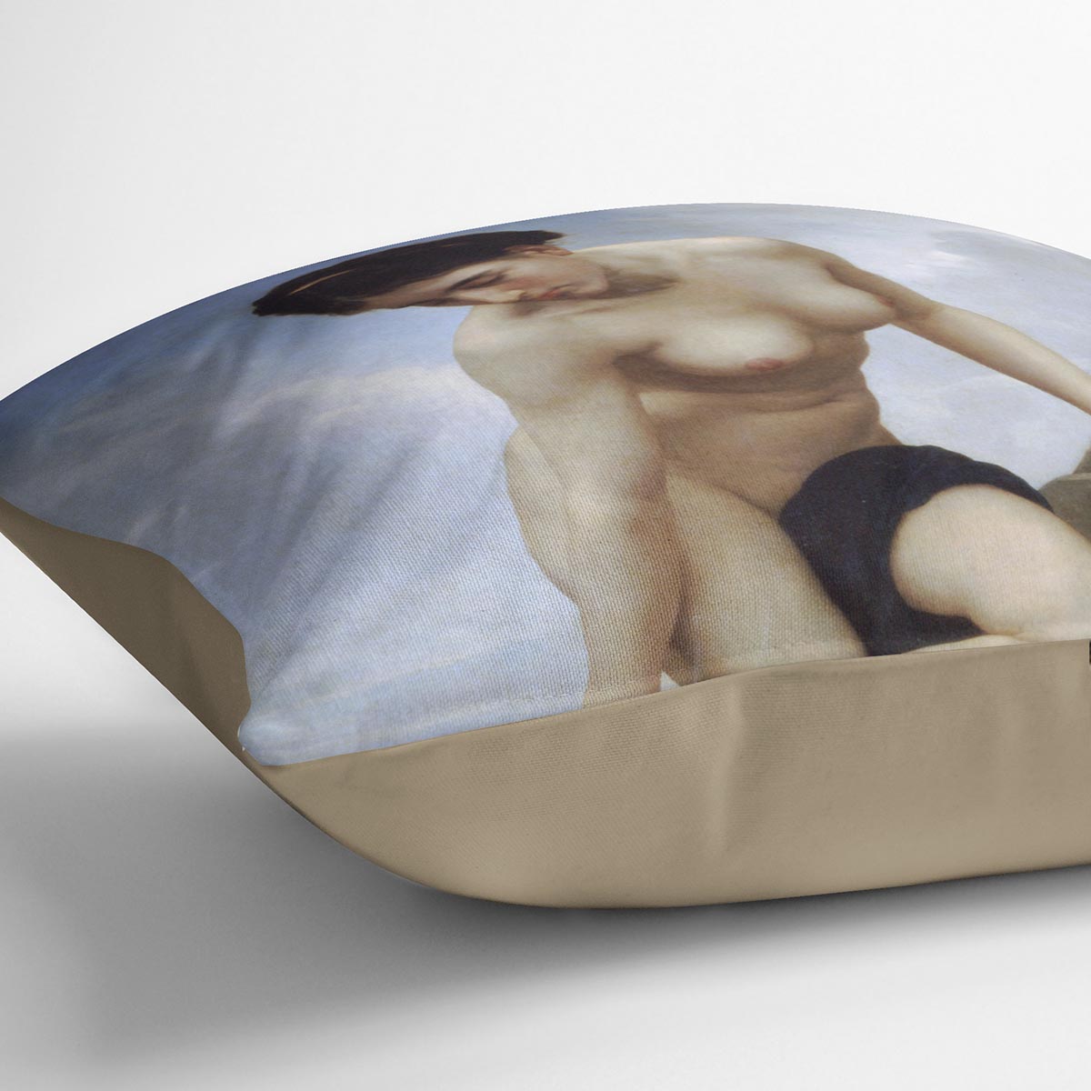 After the Bath By Bouguereau Cushion