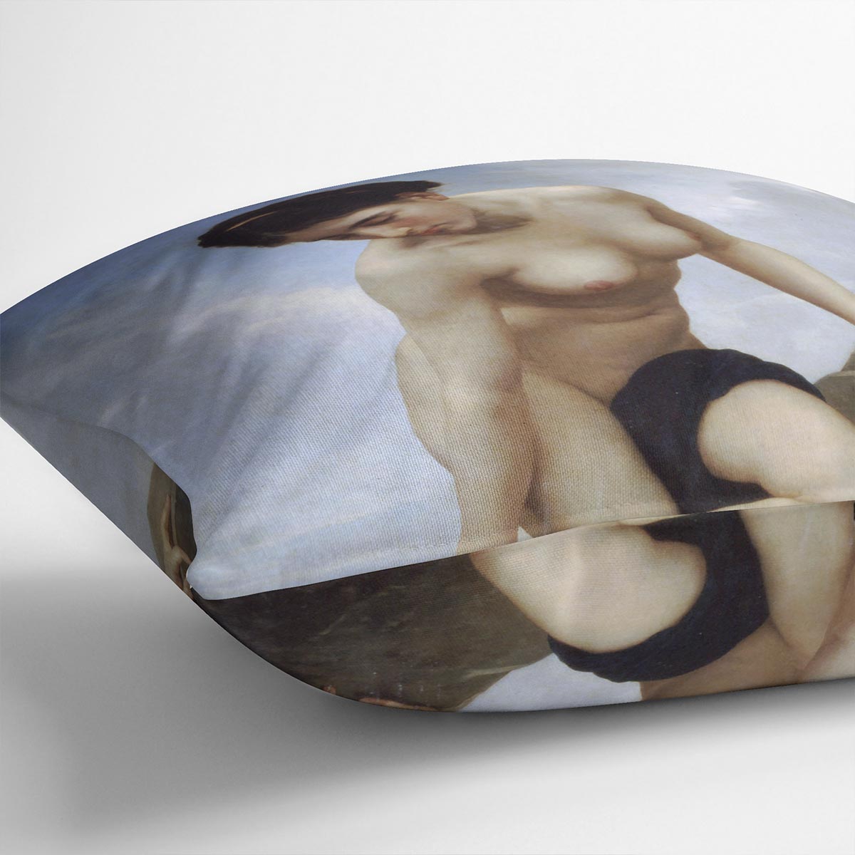 After the Bath By Bouguereau Cushion