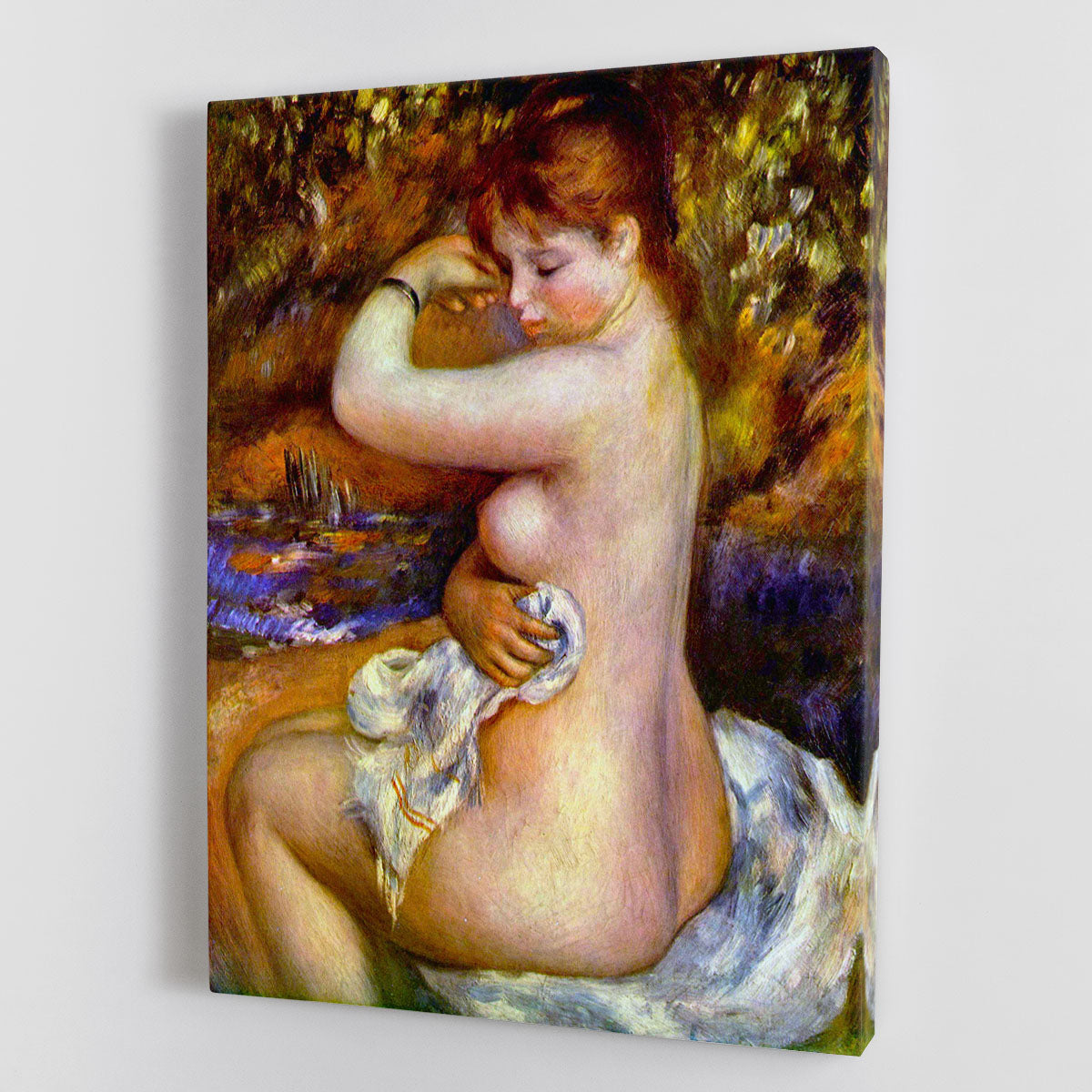 After the bath by Renoir Canvas Print or Poster - Canvas Art Rocks - 1