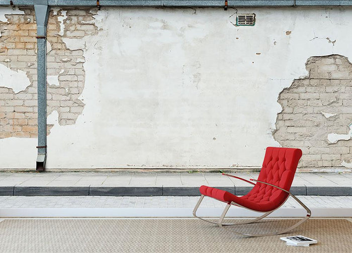 Aged street wall background Wall Mural Wallpaper