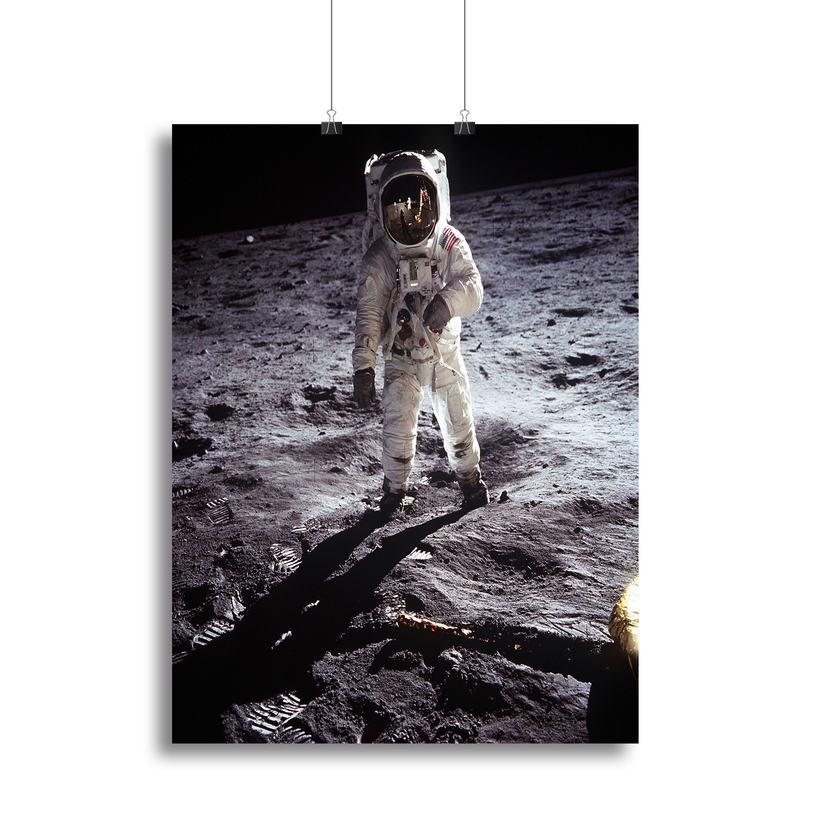 Aldrin Apollo 11 Canvas Print or Poster - Canvas Art Rocks - 2