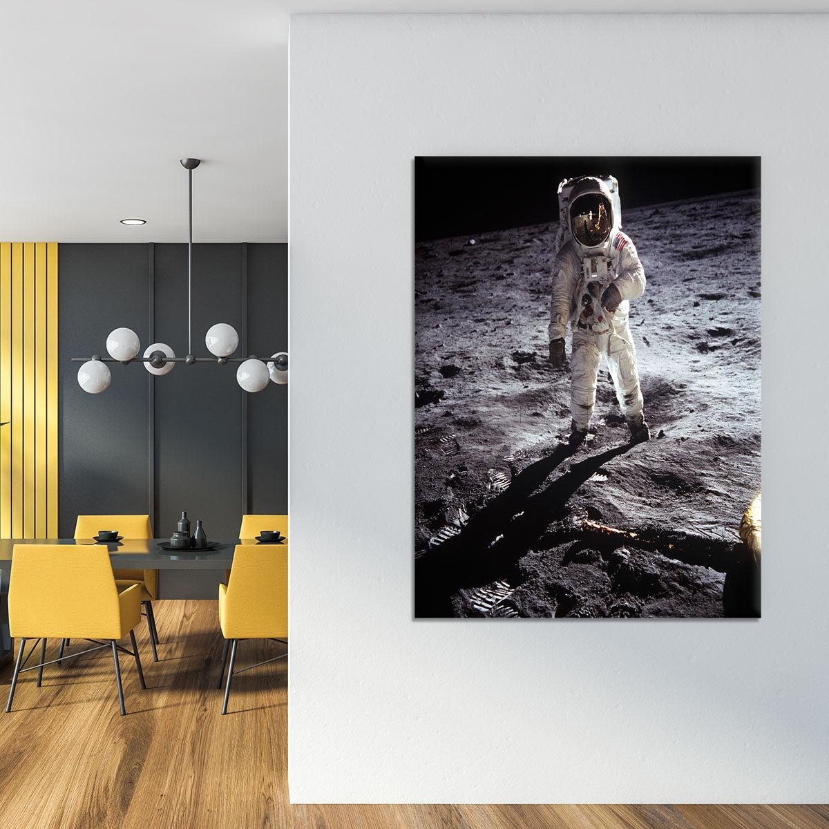 Aldrin Apollo 11 Canvas Print or Poster - Canvas Art Rocks - 4