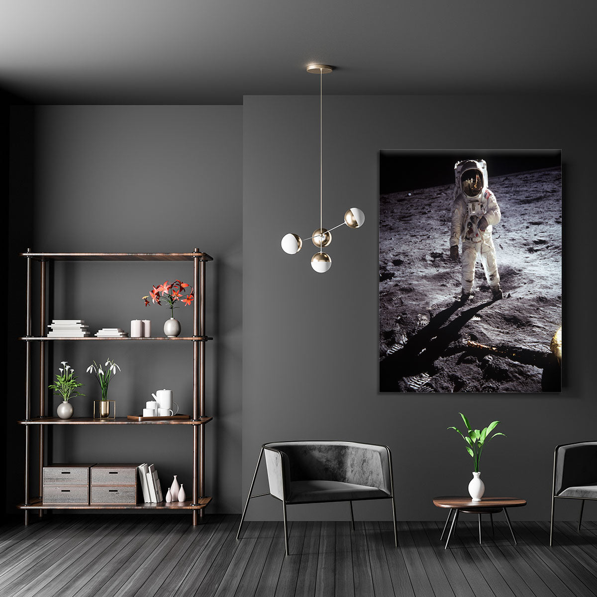 Aldrin Apollo 11 Canvas Print or Poster - Canvas Art Rocks - 5