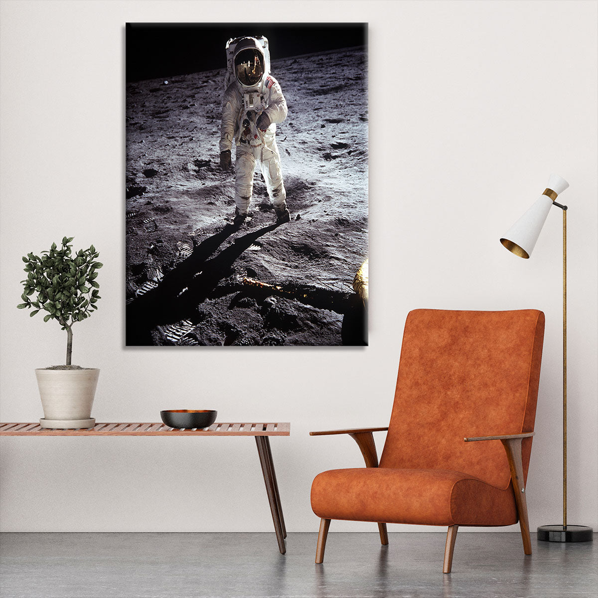 Aldrin Apollo 11 Canvas Print or Poster - Canvas Art Rocks - 6