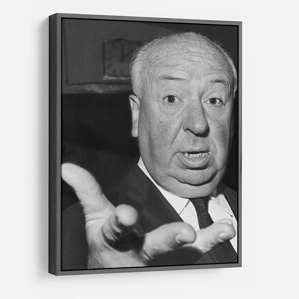 Alfred Hitchcock in 1960 HD Metal Print