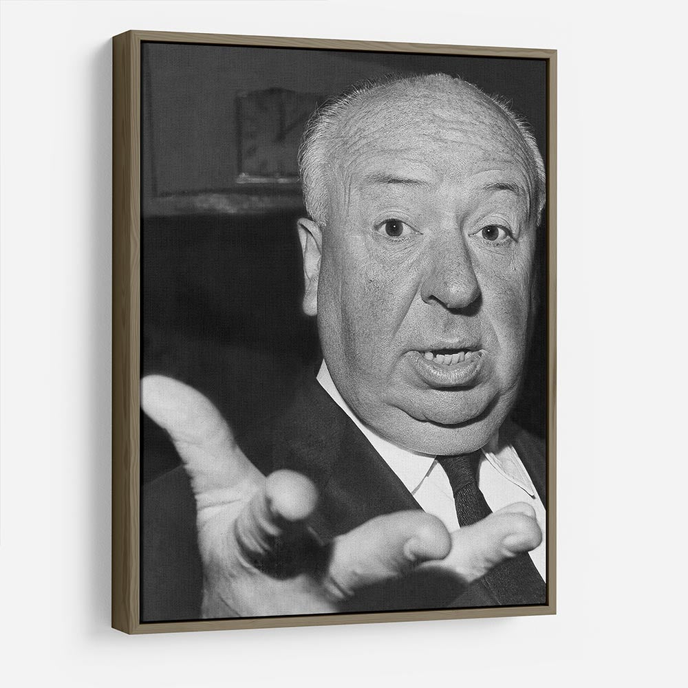 Alfred Hitchcock in 1960 HD Metal Print