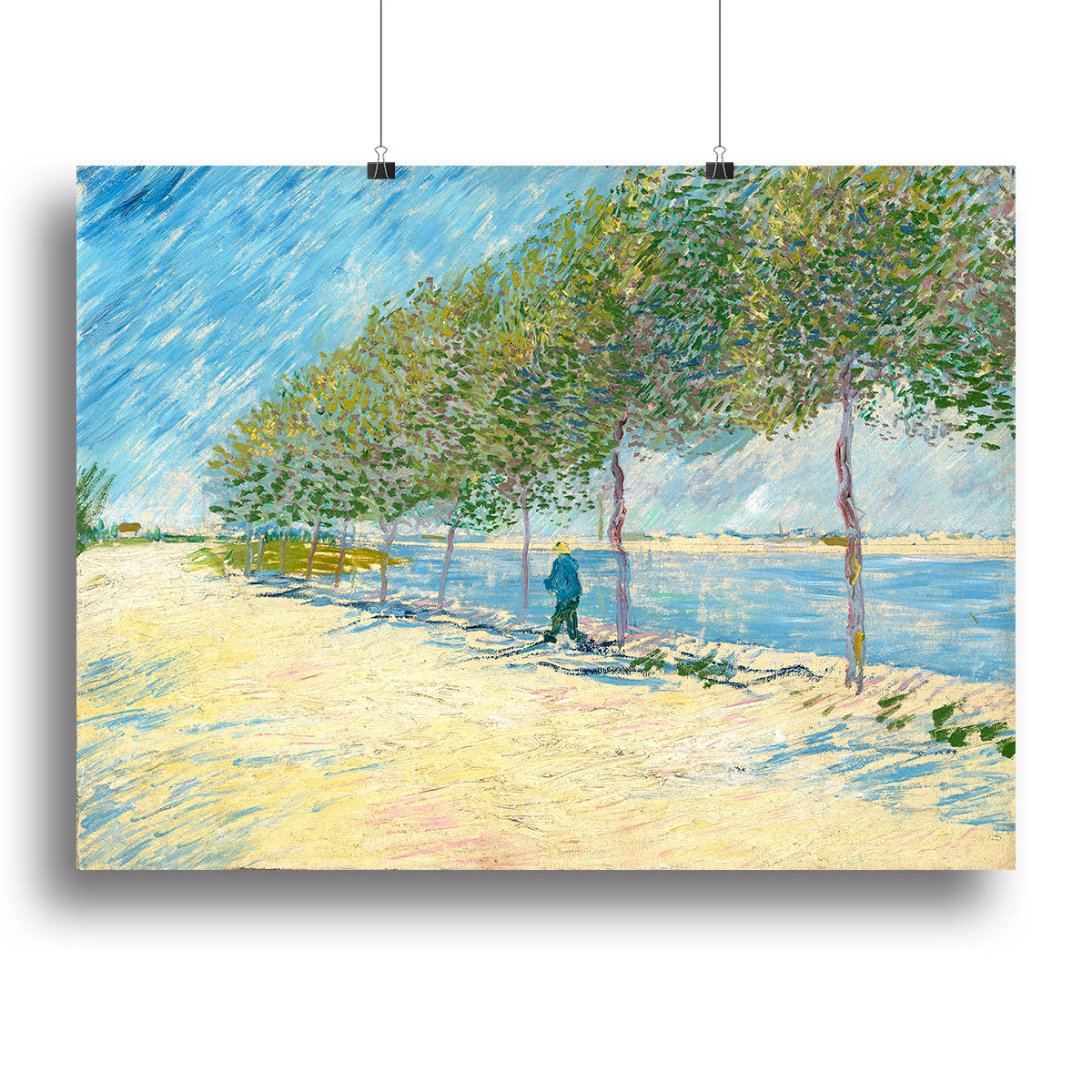 Along the Seine by Van Gogh Canvas Print or Poster - Canvas Art Rocks - 2