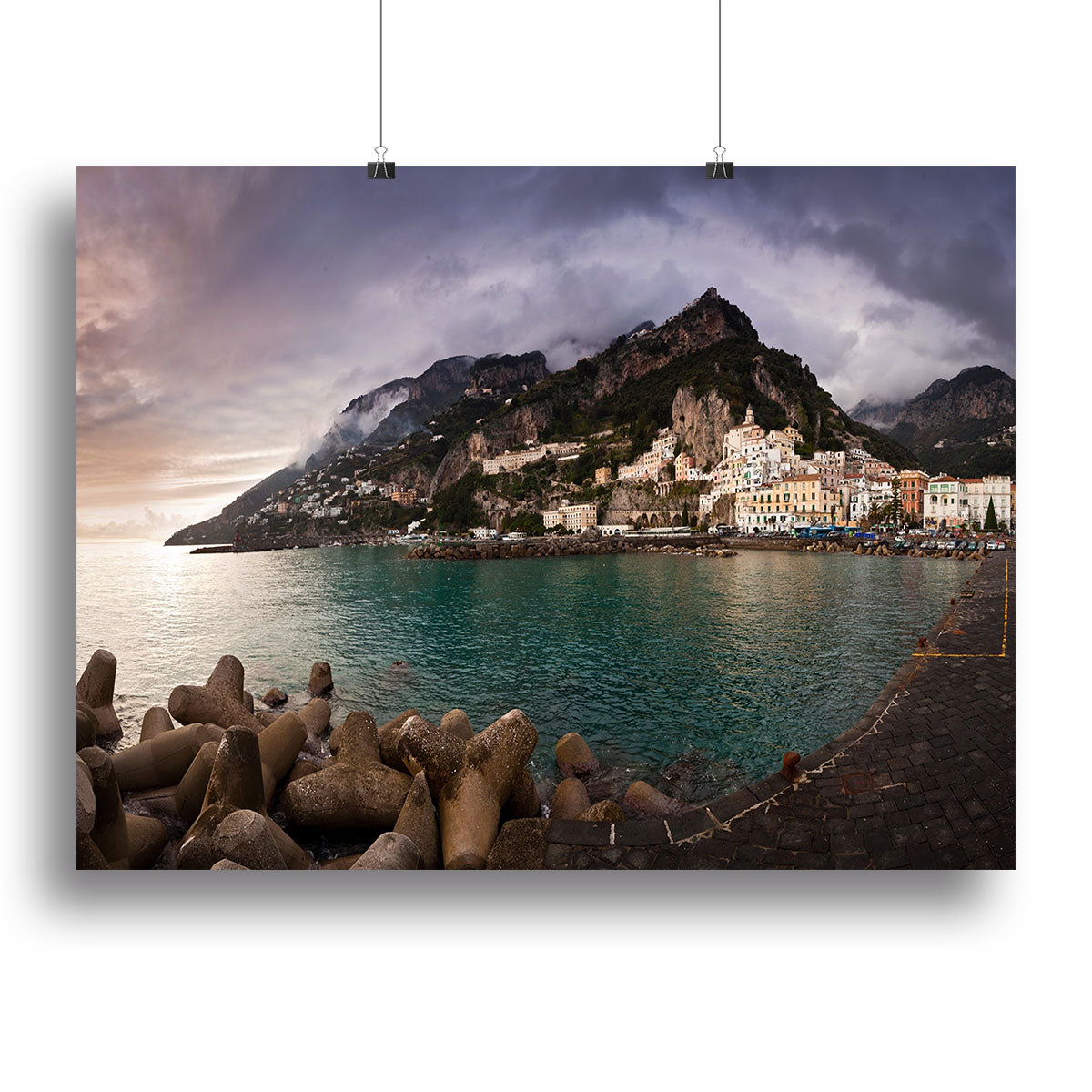 Amalfi Canvas Print or Poster - Canvas Art Rocks - 2