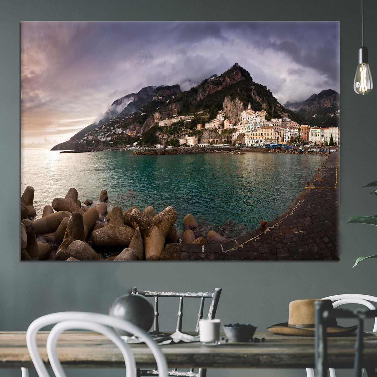 Amalfi Canvas Print or Poster - Canvas Art Rocks - 3