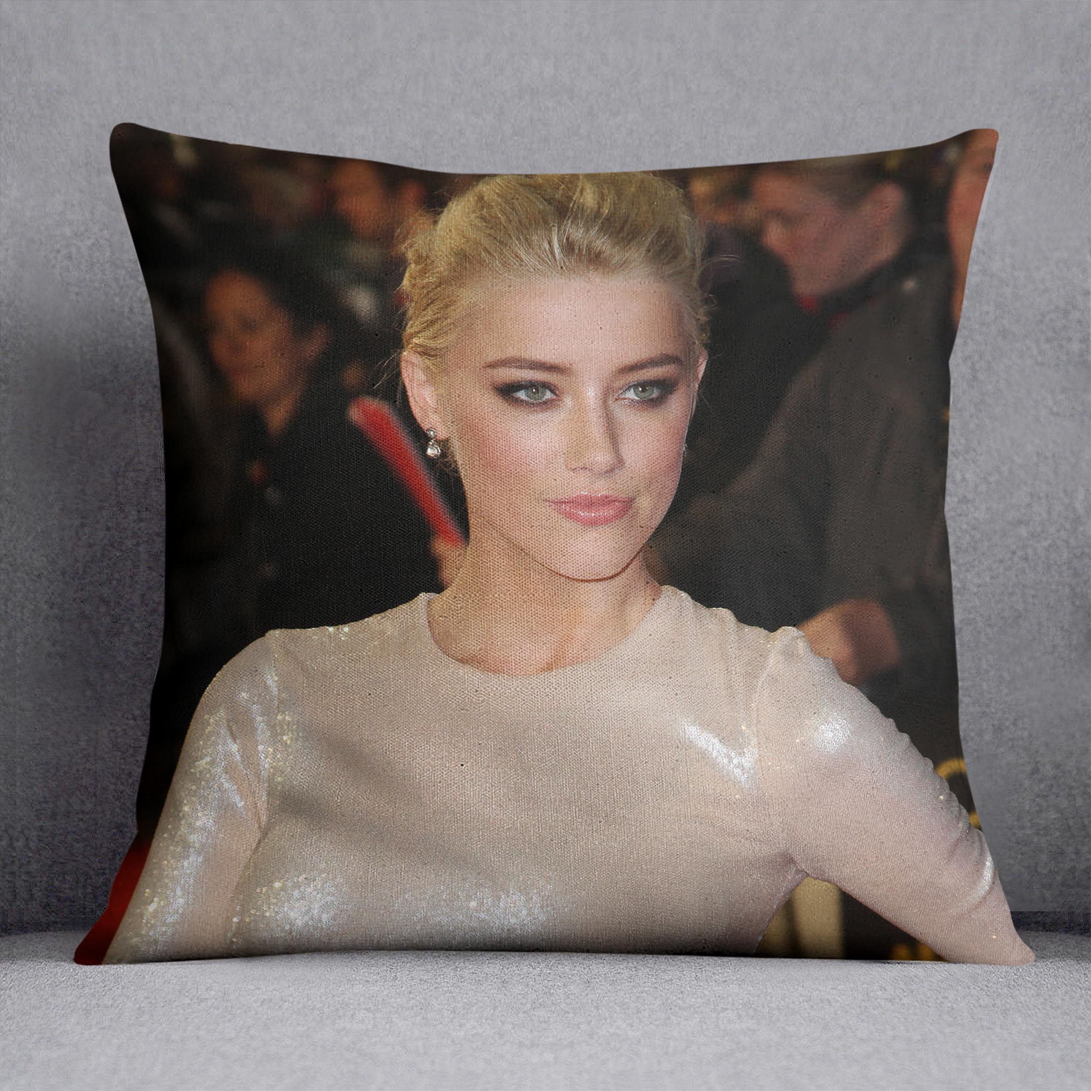 Amber Heard Cushion