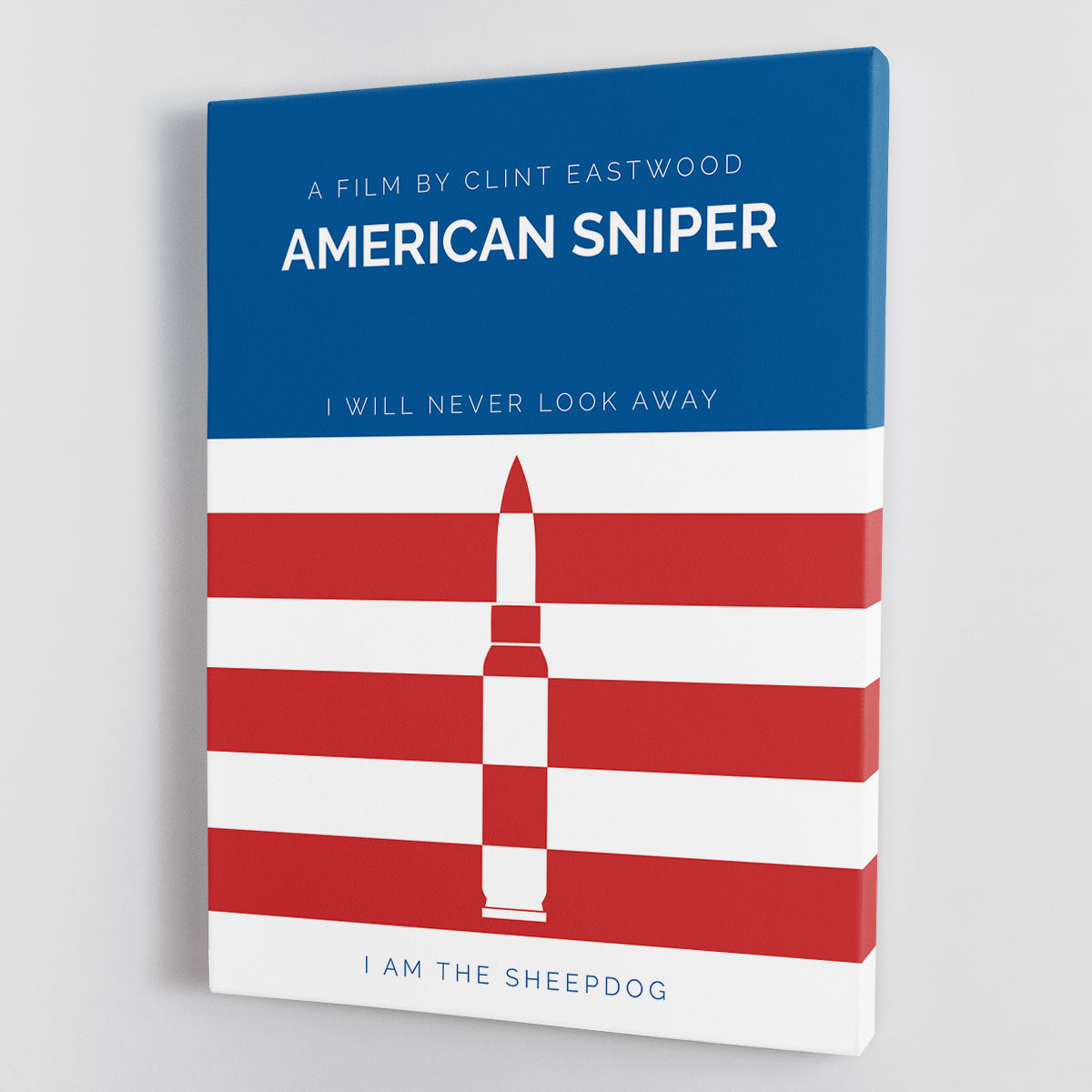 American Sniper Minimal Movie Canvas Print or Poster - Canvas Art Rocks - 1