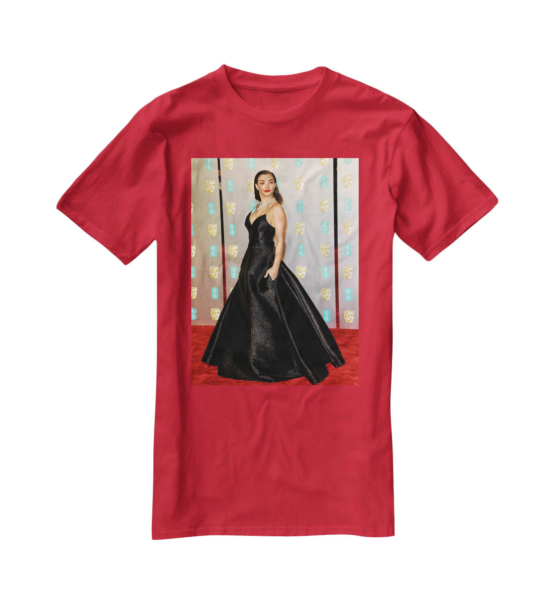 Amy Jackson T-Shirt - Canvas Art Rocks - 4