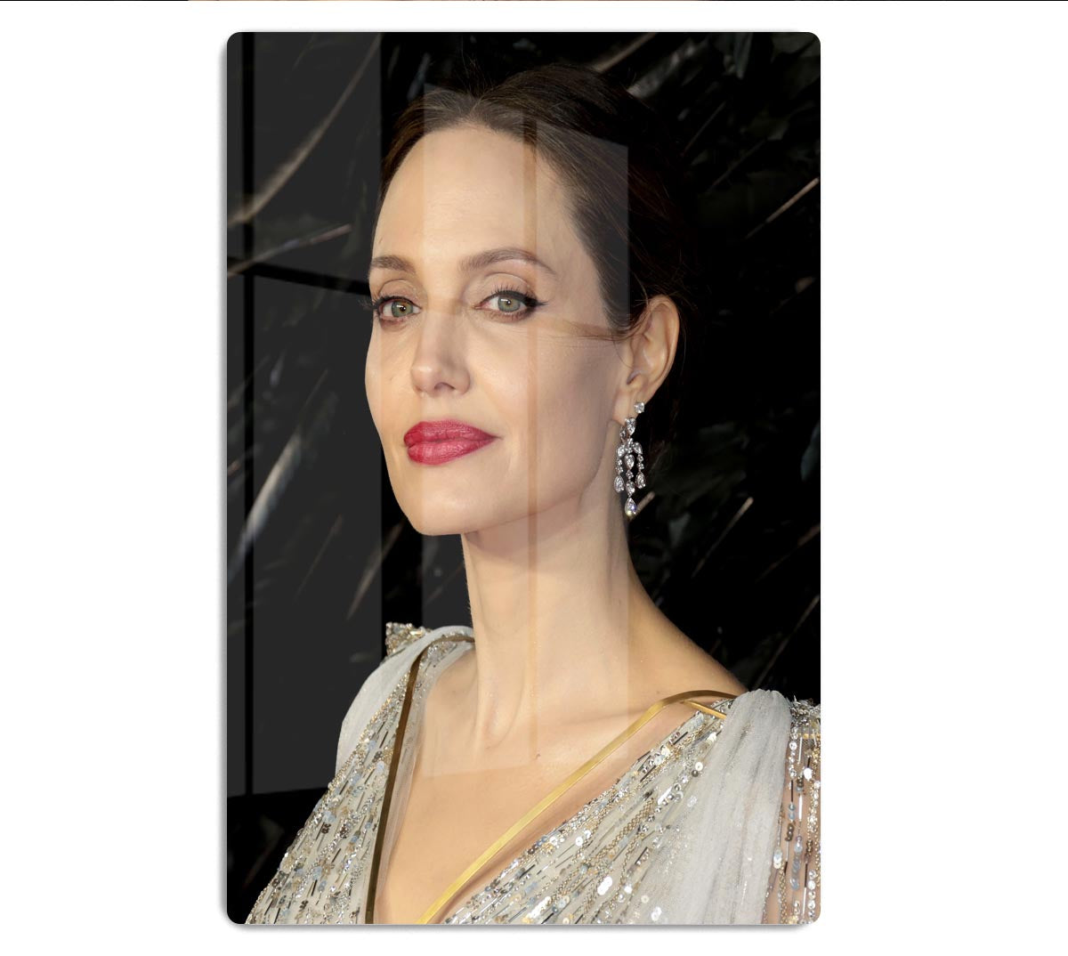 Angelina Jolie HD Metal Print - Canvas Art Rocks - 1