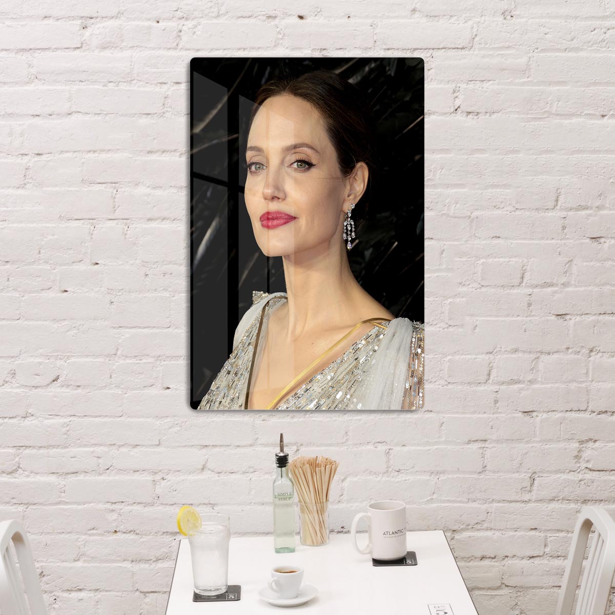 Angelina Jolie HD Metal Print - Canvas Art Rocks - 3