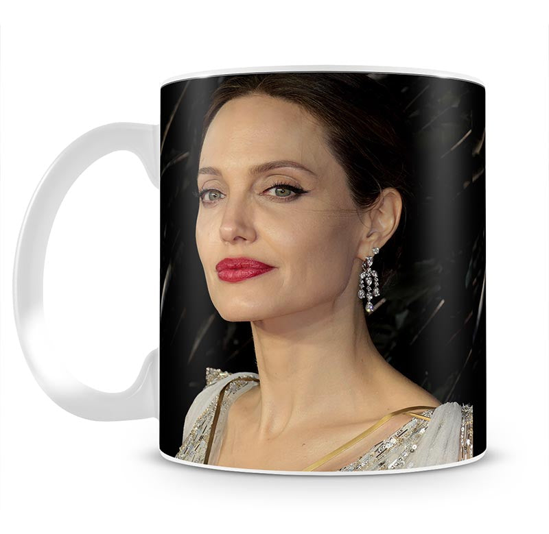 Angelina Jolie Mug - Canvas Art Rocks - 1