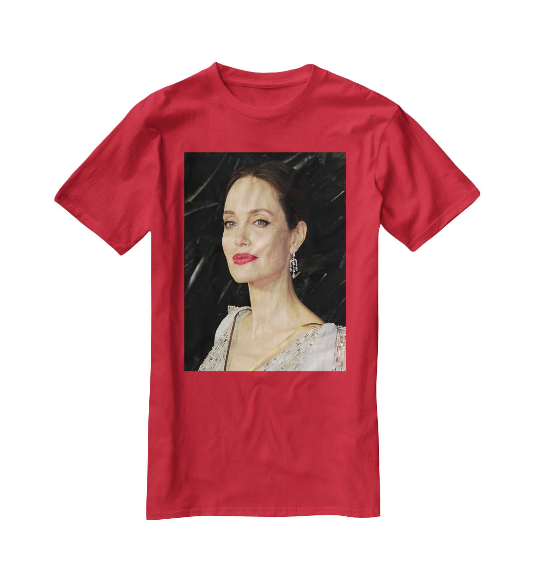 Angelina Jolie T-Shirt - Canvas Art Rocks - 4