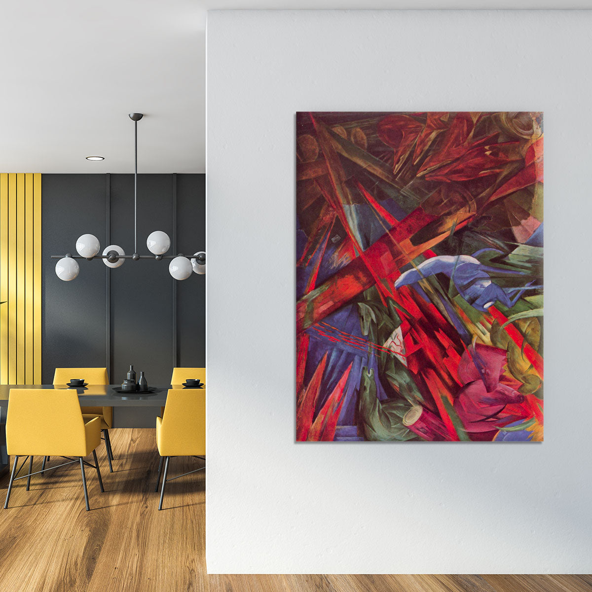 Animal Fates by Franz Marc Canvas Print or Poster - Canvas Art Rocks - 4