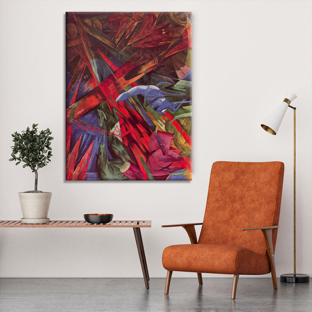 Animal Fates by Franz Marc Canvas Print or Poster - Canvas Art Rocks - 6
