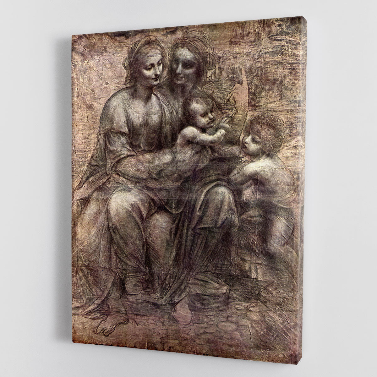 Anna Selbdritt by Da Vinci Canvas Print or Poster - Canvas Art Rocks - 1