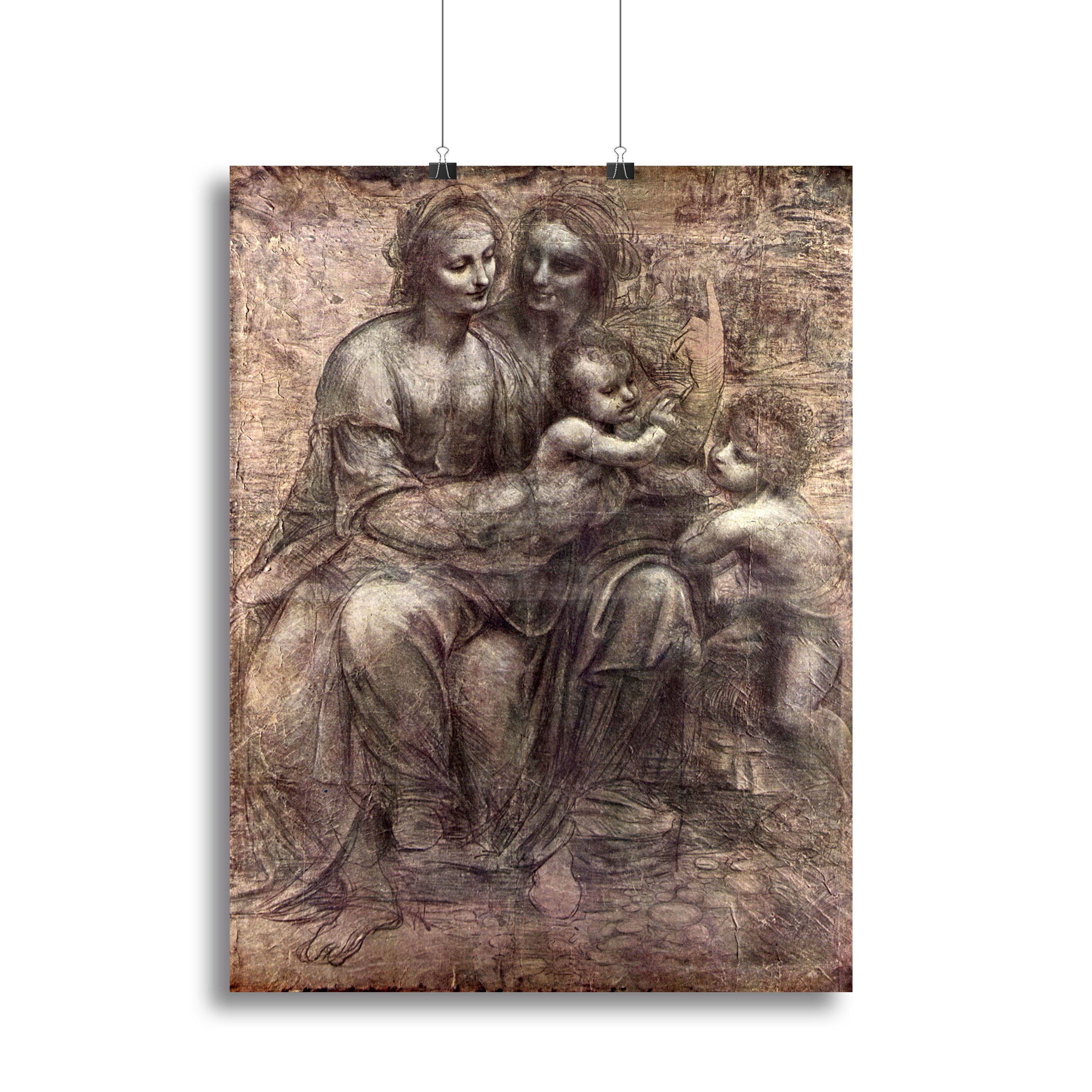 Anna Selbdritt by Da Vinci Canvas Print or Poster - Canvas Art Rocks - 2