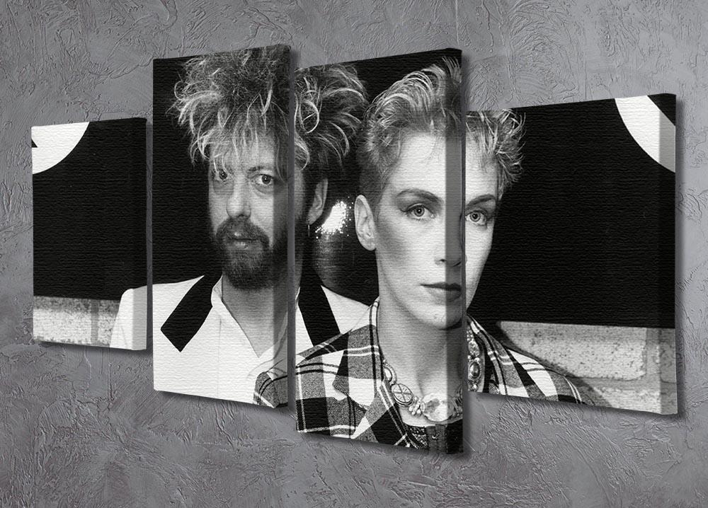 Annie Lennox and Dave Stewart The Eurythmics 4 Split Panel Canvas - Canvas Art Rocks - 2