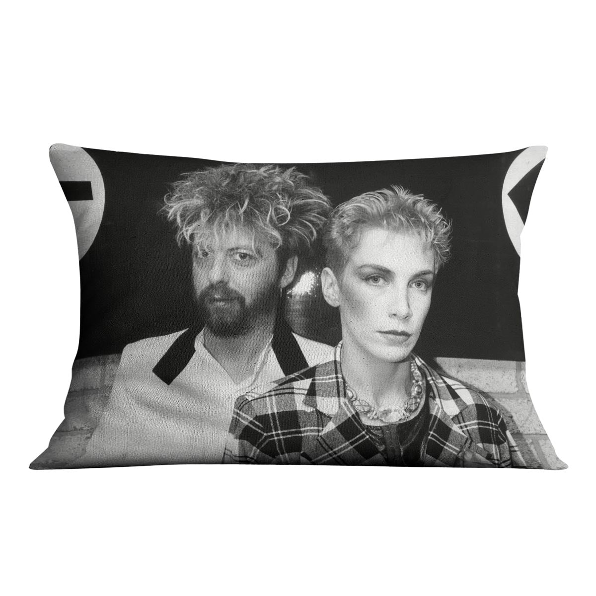 Annie Lennox and Dave Stewart The Eurythmics Cushion