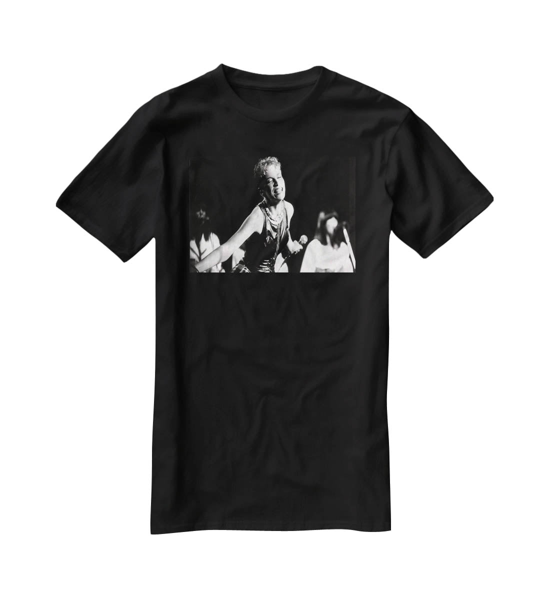 Annie Lennox on stage T-Shirt - Canvas Art Rocks - 1