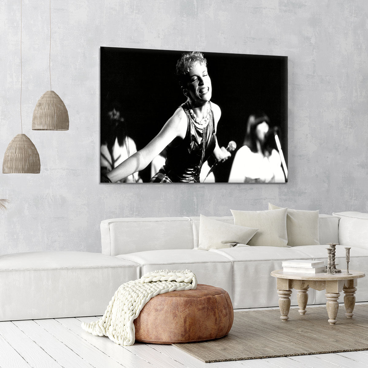 Annie Lennox on stage Canvas Print or Poster - Canvas Art Rocks - 6