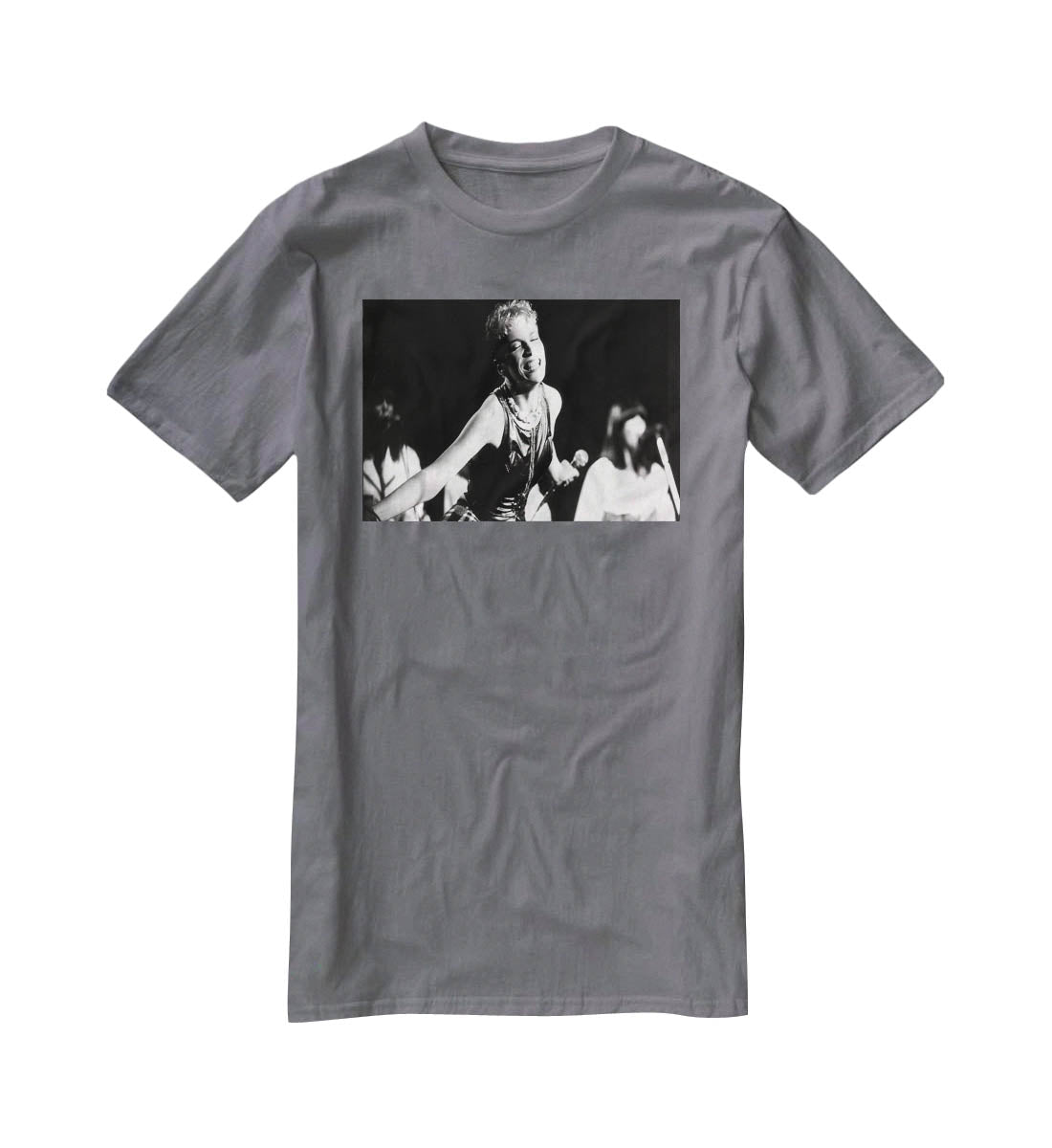 Annie Lennox on stage T-Shirt - Canvas Art Rocks - 3