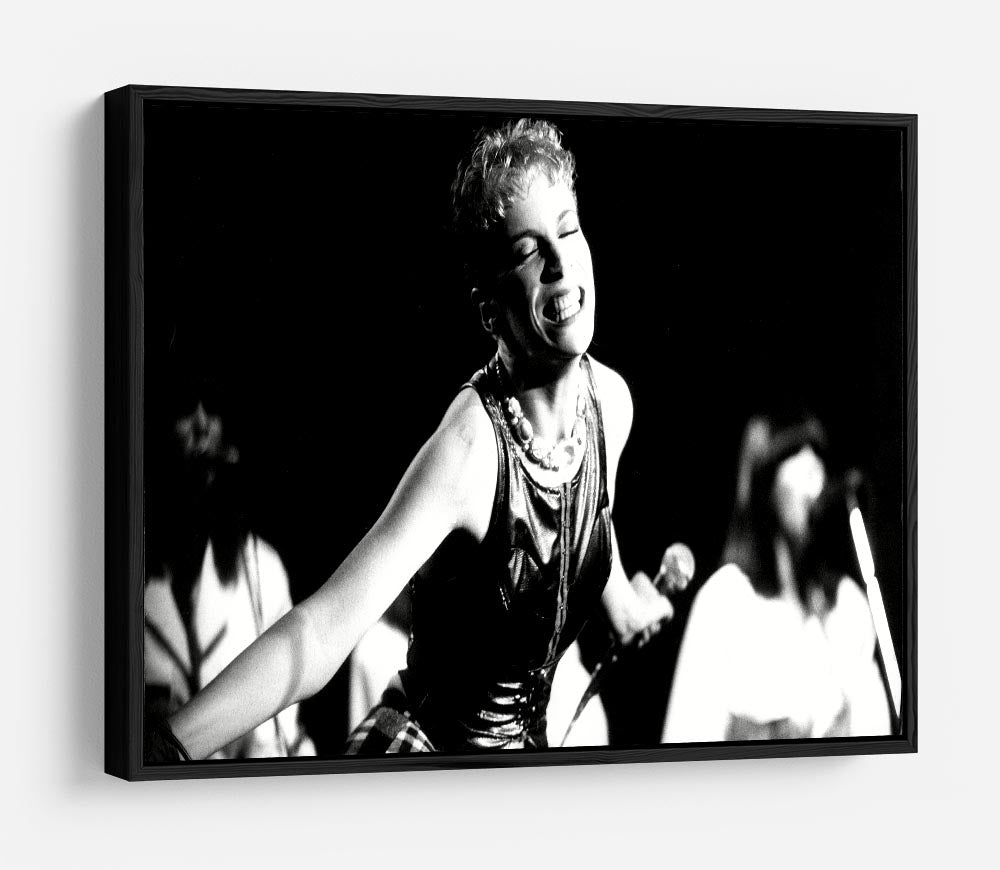 Annie Lennox on stage HD Metal Print
