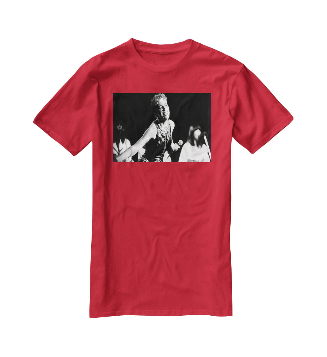 Annie Lennox on stage T-Shirt - Canvas Art Rocks - 4