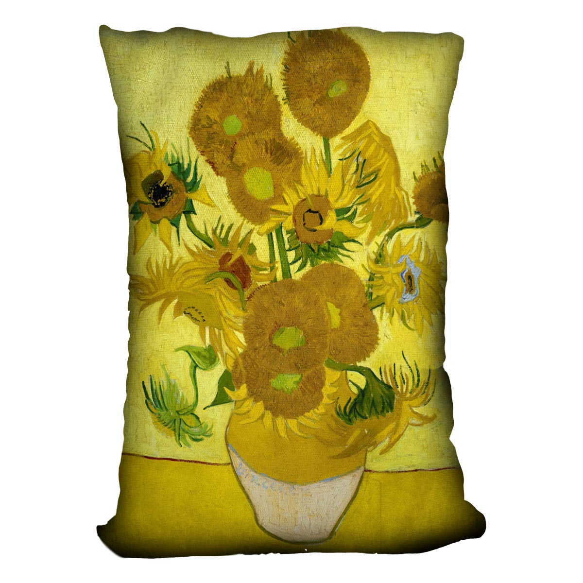 Another vase of sunflowers Cushion
