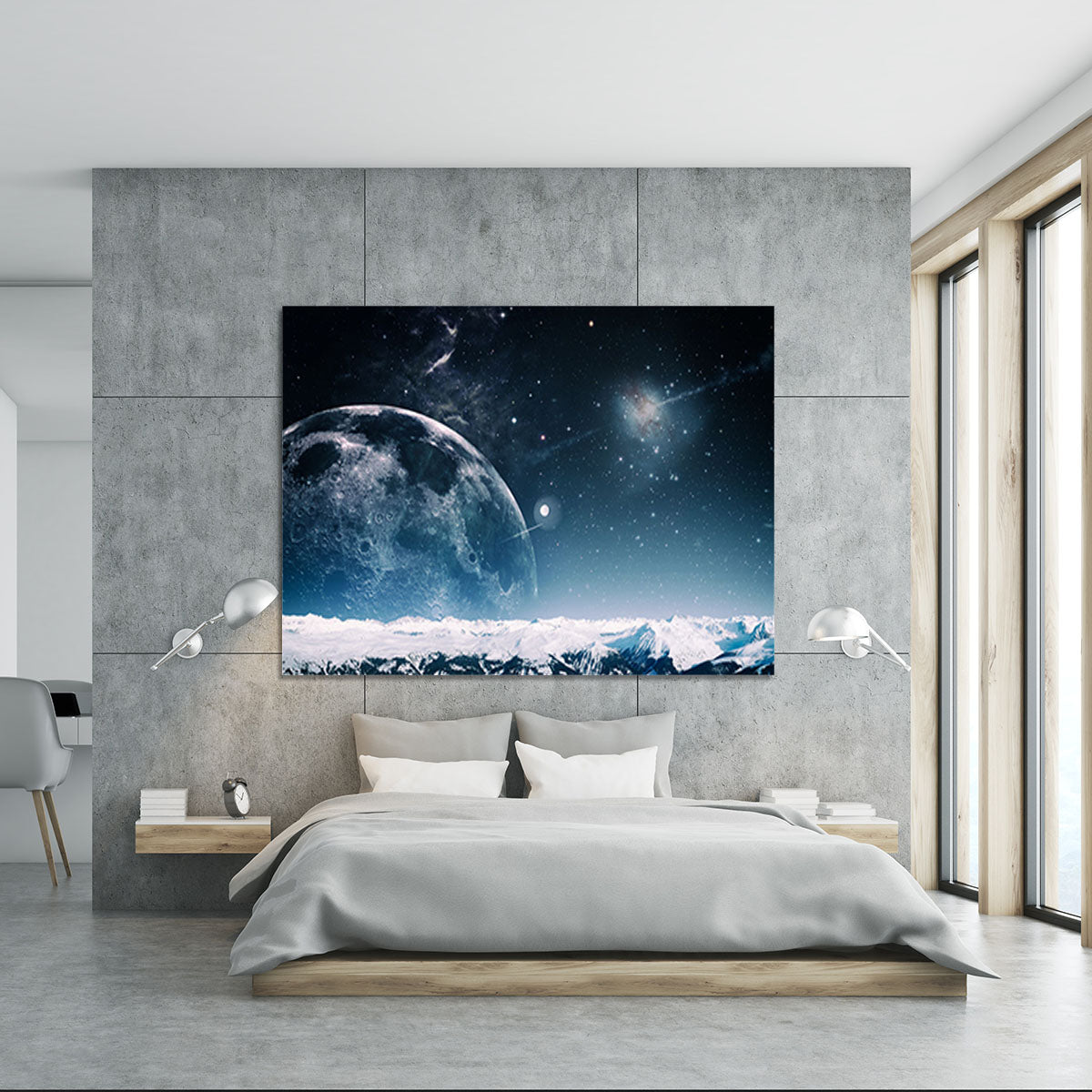 Another world landscape Canvas Print or Poster - Canvas Art Rocks - 5