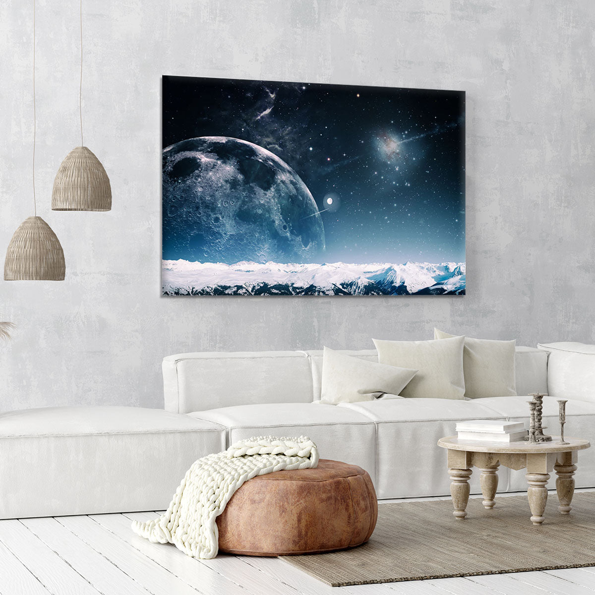 Another world landscape Canvas Print or Poster - Canvas Art Rocks - 6