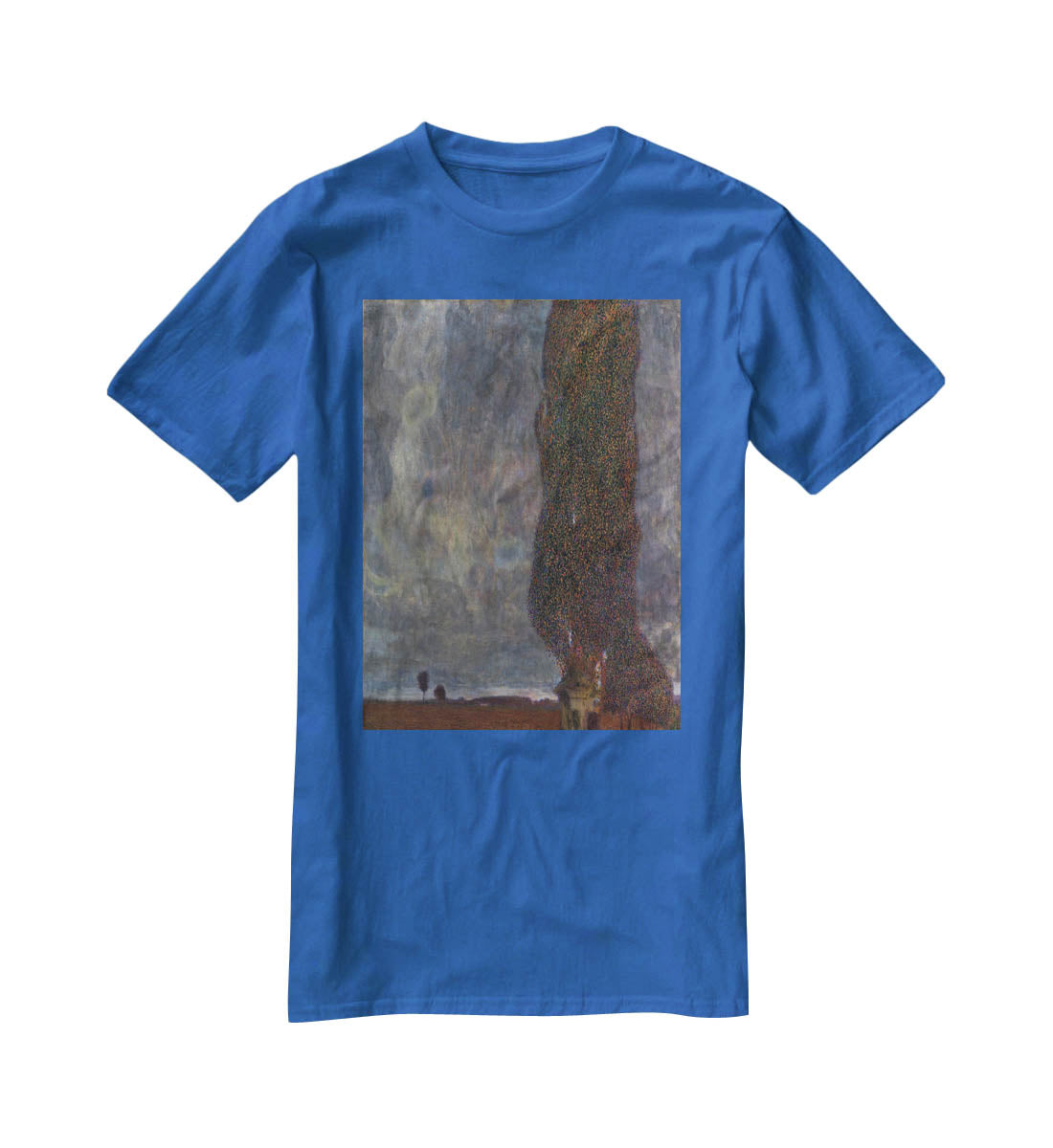 Approaching Thunderstorm by Klimt T-Shirt - Canvas Art Rocks - 2