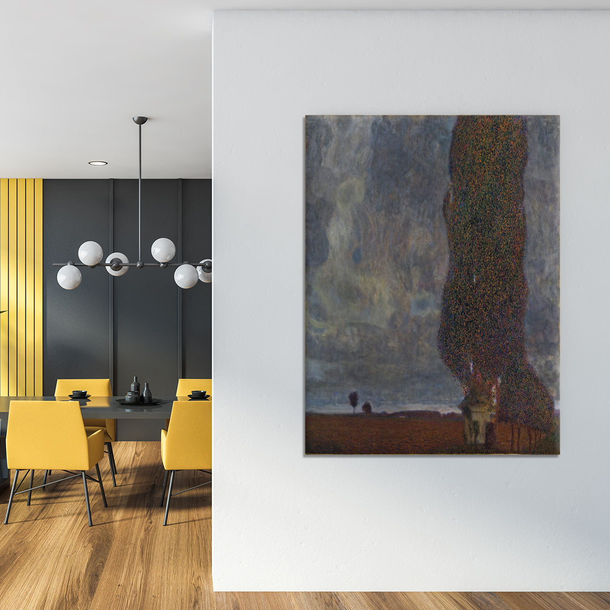 Approaching Thunderstorm by Klimt Canvas Print or Poster - Canvas Art Rocks - 4
