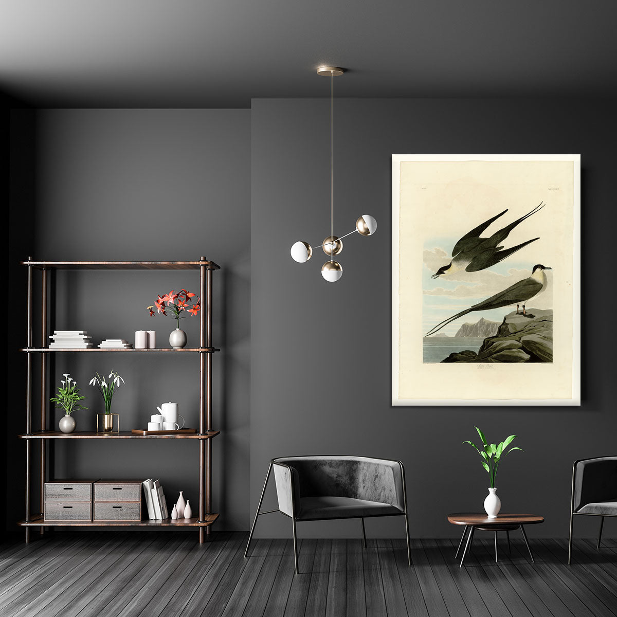 Arctic Yager by Audubon Canvas Print or Poster - Canvas Art Rocks - 5
