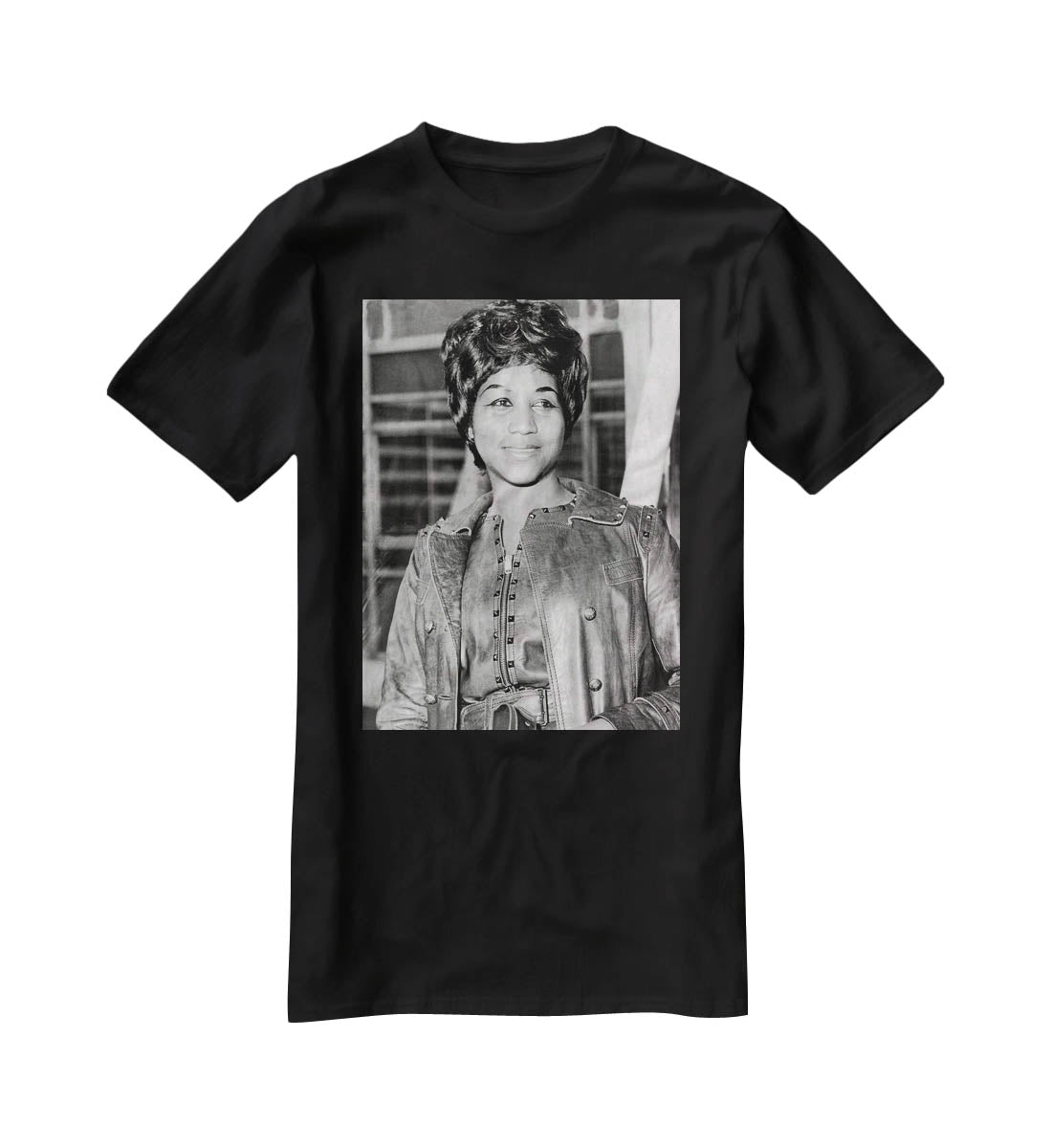 Aretha Franklin T-Shirt - Canvas Art Rocks - 1