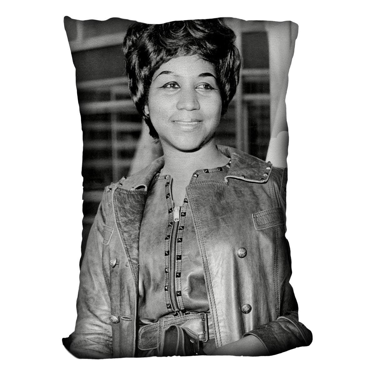 Aretha Franklin Cushion