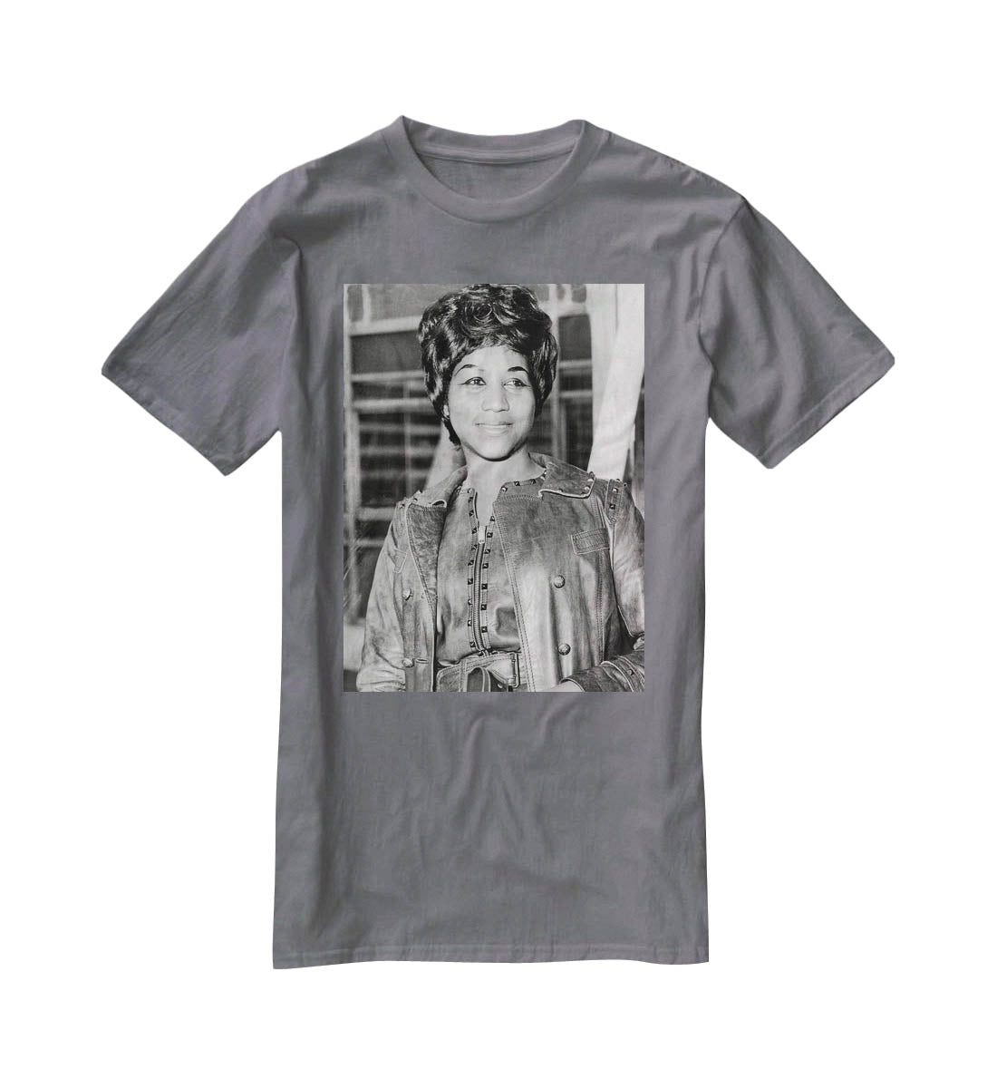 Aretha Franklin T-Shirt - Canvas Art Rocks - 3