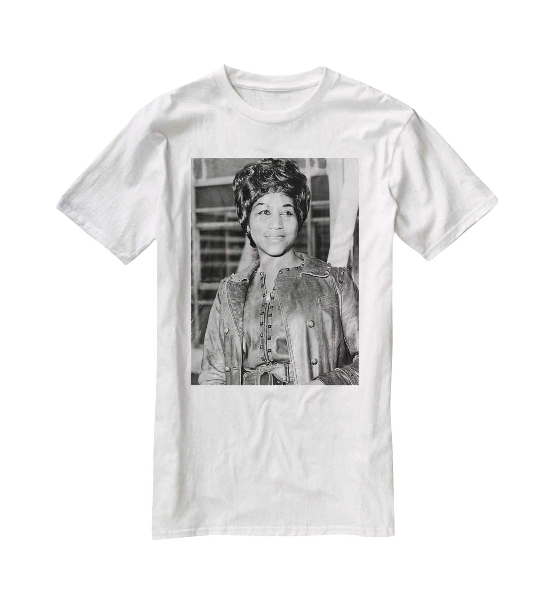 Aretha Franklin T-Shirt - Canvas Art Rocks - 5