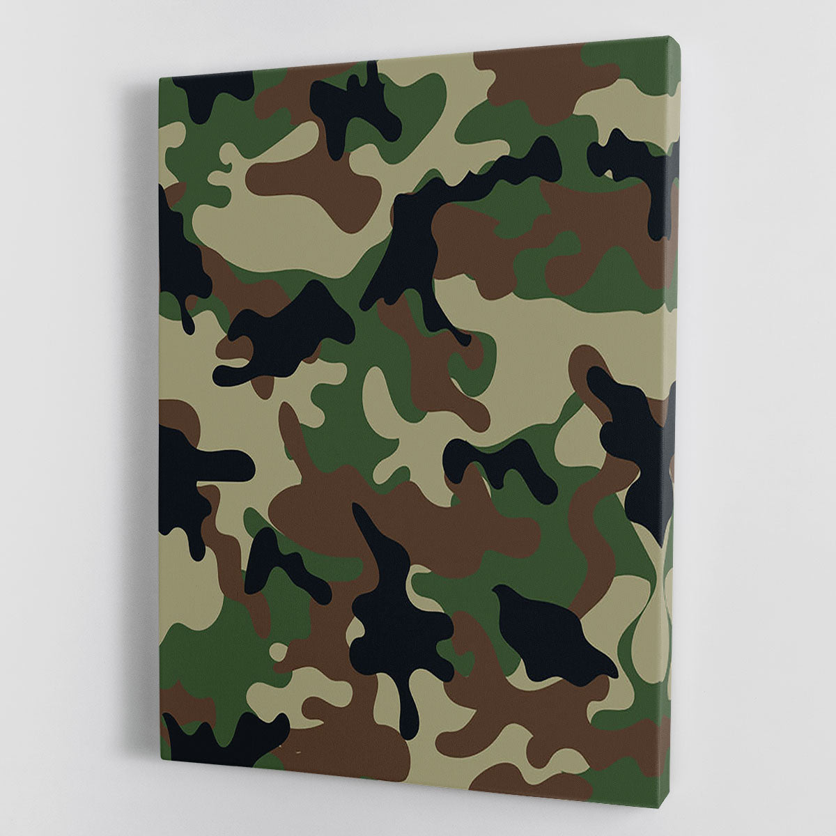Army military camouflage Canvas Print or Poster - Canvas Art Rocks - 1