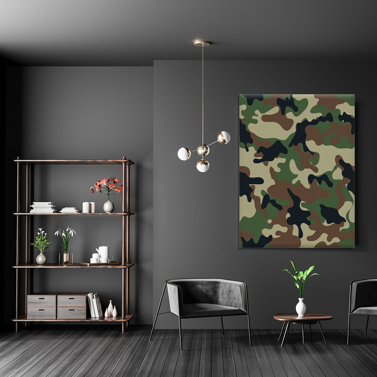 Army military camouflage Canvas Print or Poster - Canvas Art Rocks - 5