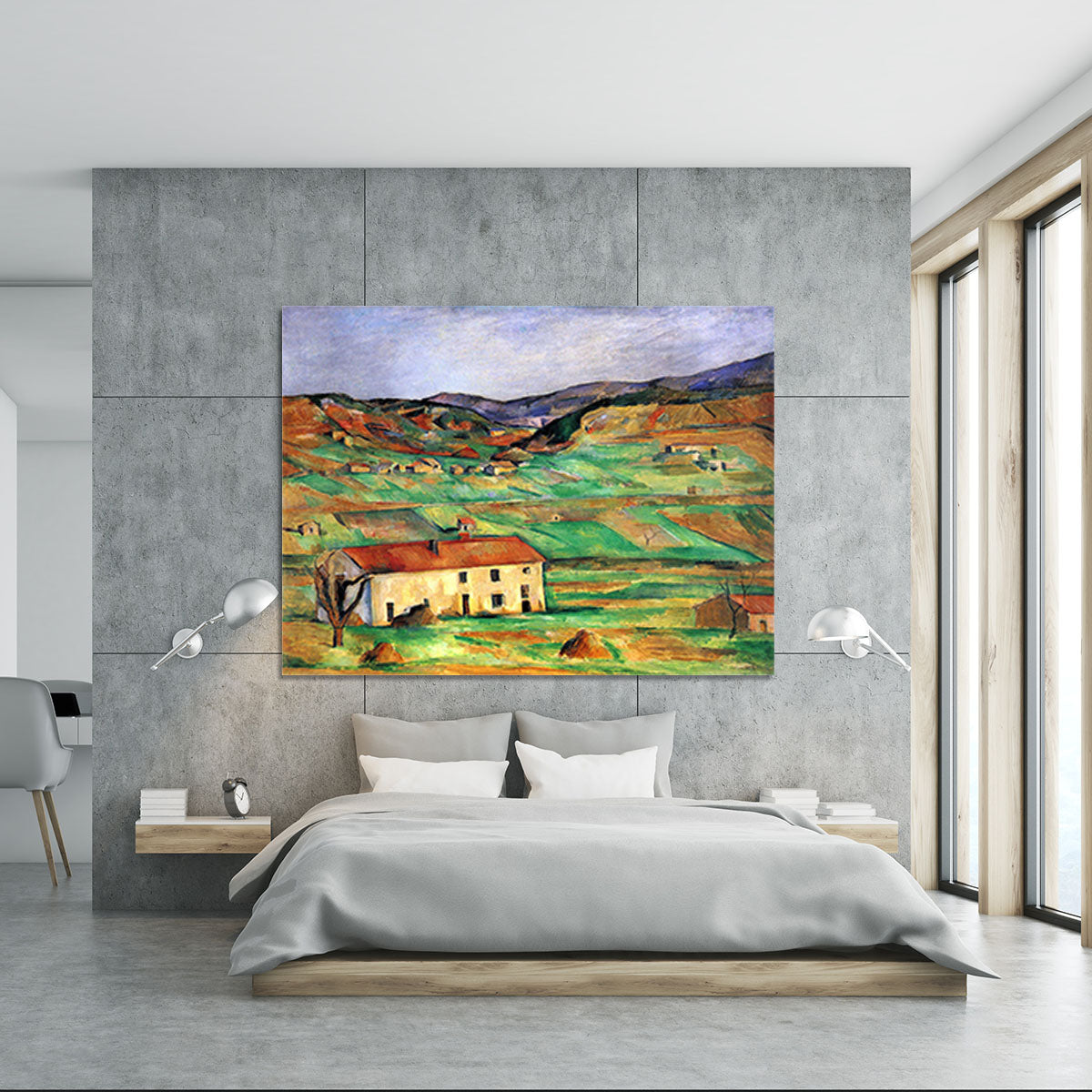Around Gardanne by Cezanne Canvas Print or Poster - Canvas Art Rocks - 5