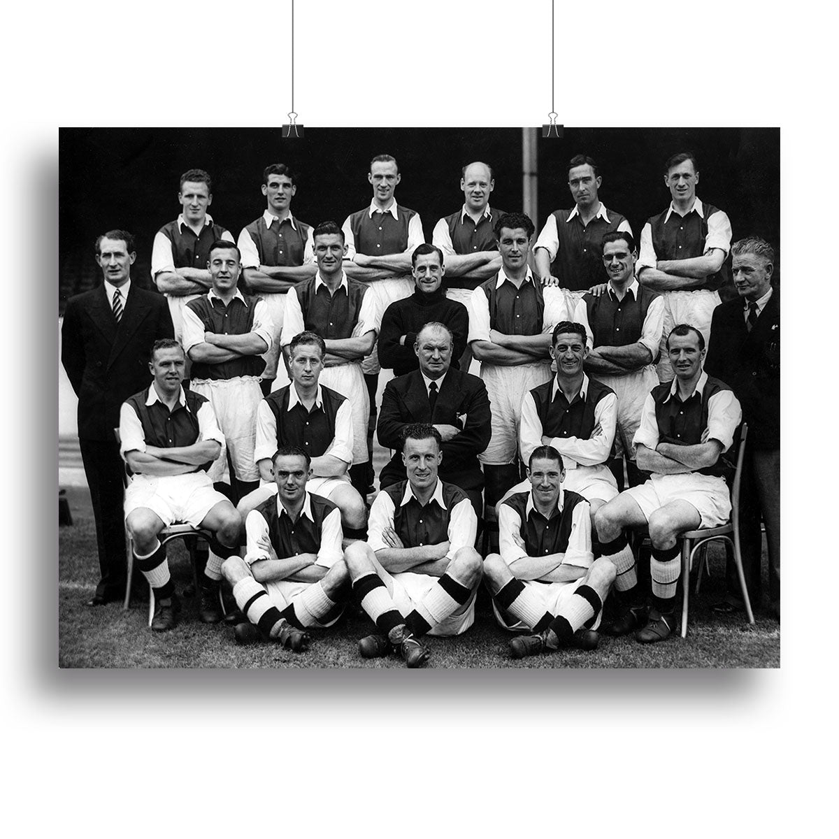 Arsenal Football Club Team Photo 1948 Canvas Print or Poster - Canvas Art Rocks - 2
