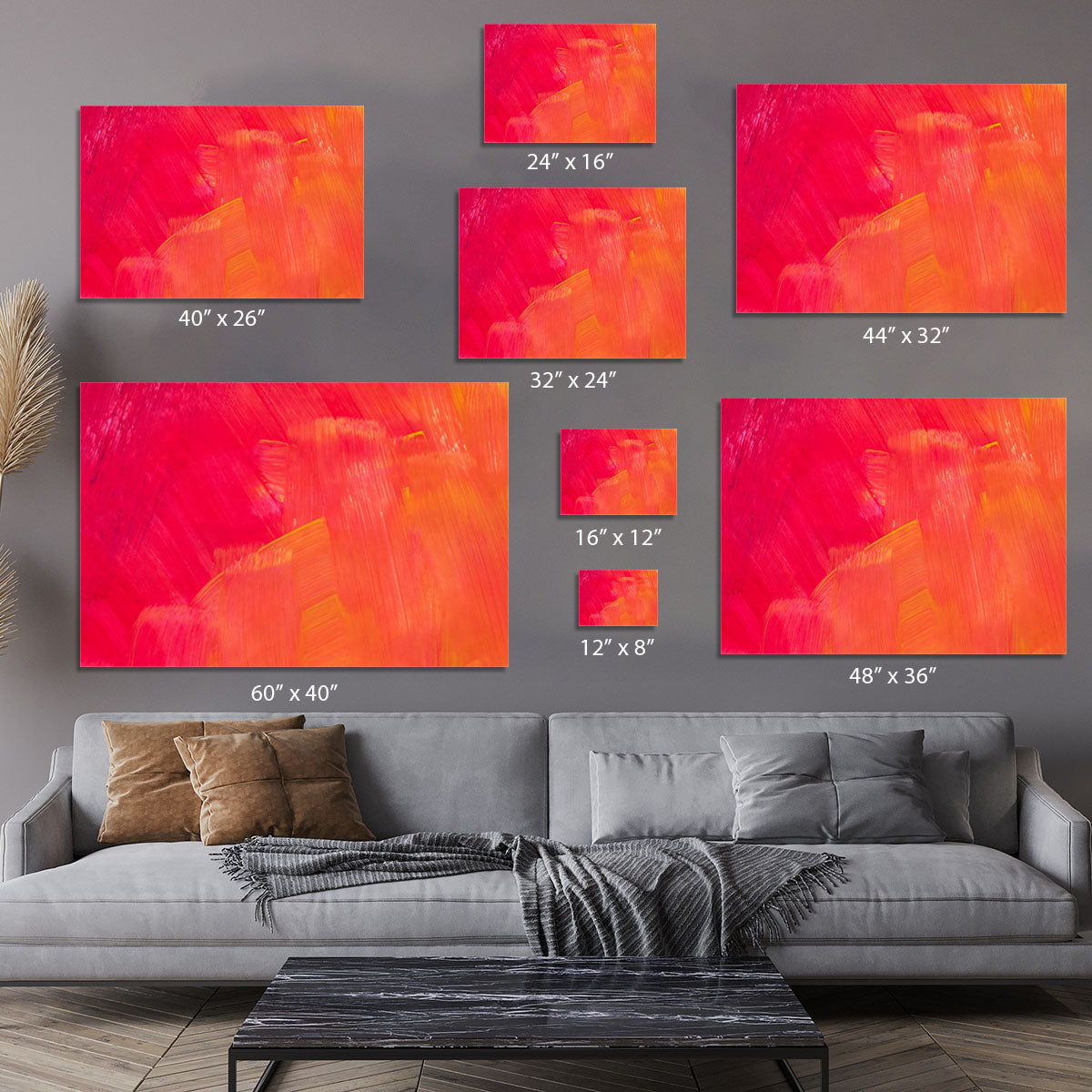 Art abstract painted background Canvas Print or Poster - Canvas Art Rocks - 7