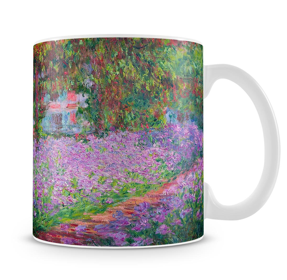 Artists Garden by Monet Mug - Canvas Art Rocks - 4